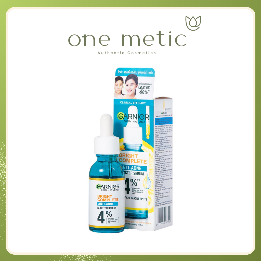 Tinh chất Garnier Bright Complete Anti-Acne giảm mụn