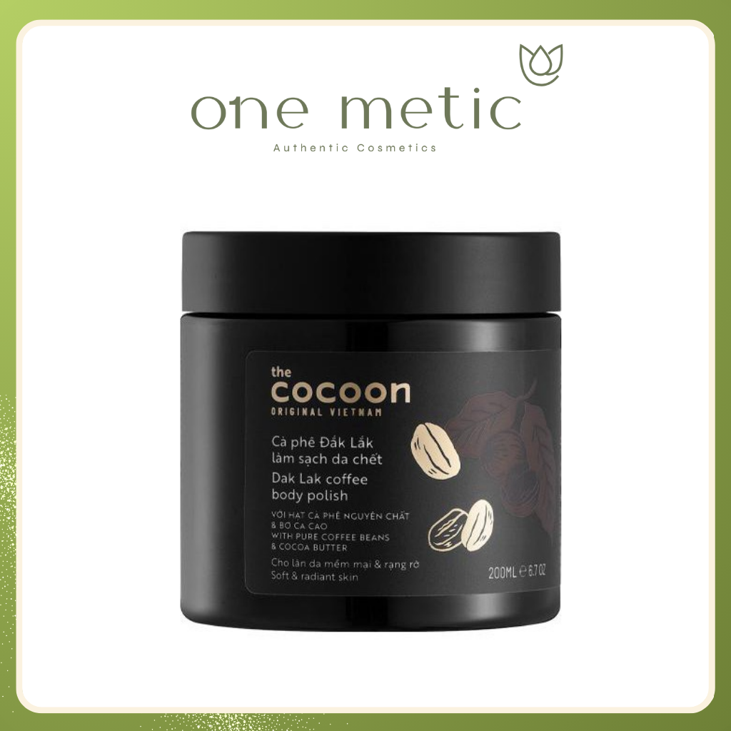 Tẩy tế bào chết body cocoon 200ml Hũ