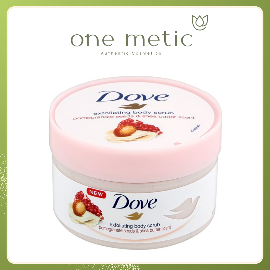 Tẩy Tế Bào Chết Body Dove Creme Dusch Peeling Lựu Đỏ 225ml