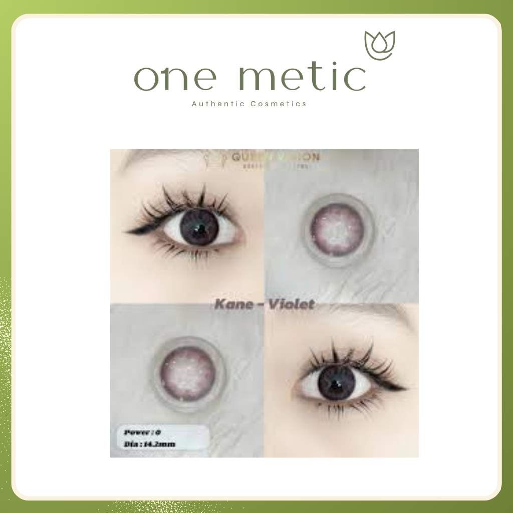 Lens mắt queen vision Kane violet3992