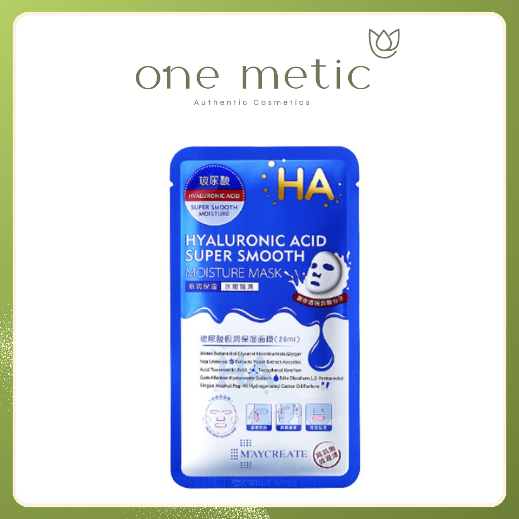 Mặt nạ MAYCREATE xanh dương cấp ẩm
