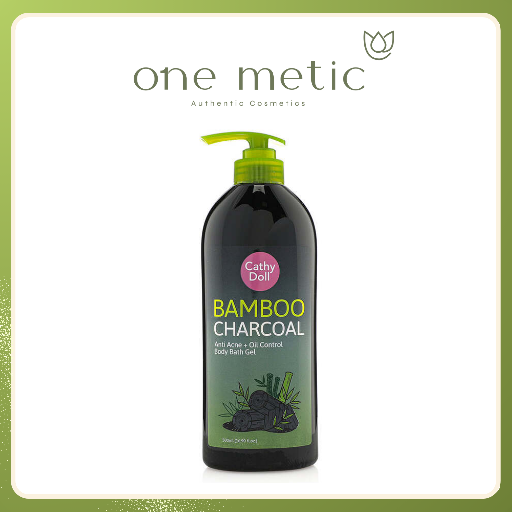 Sữa tắm than tre Cathy Doll Bamboo Charcoal 500ml trị mụn lưng