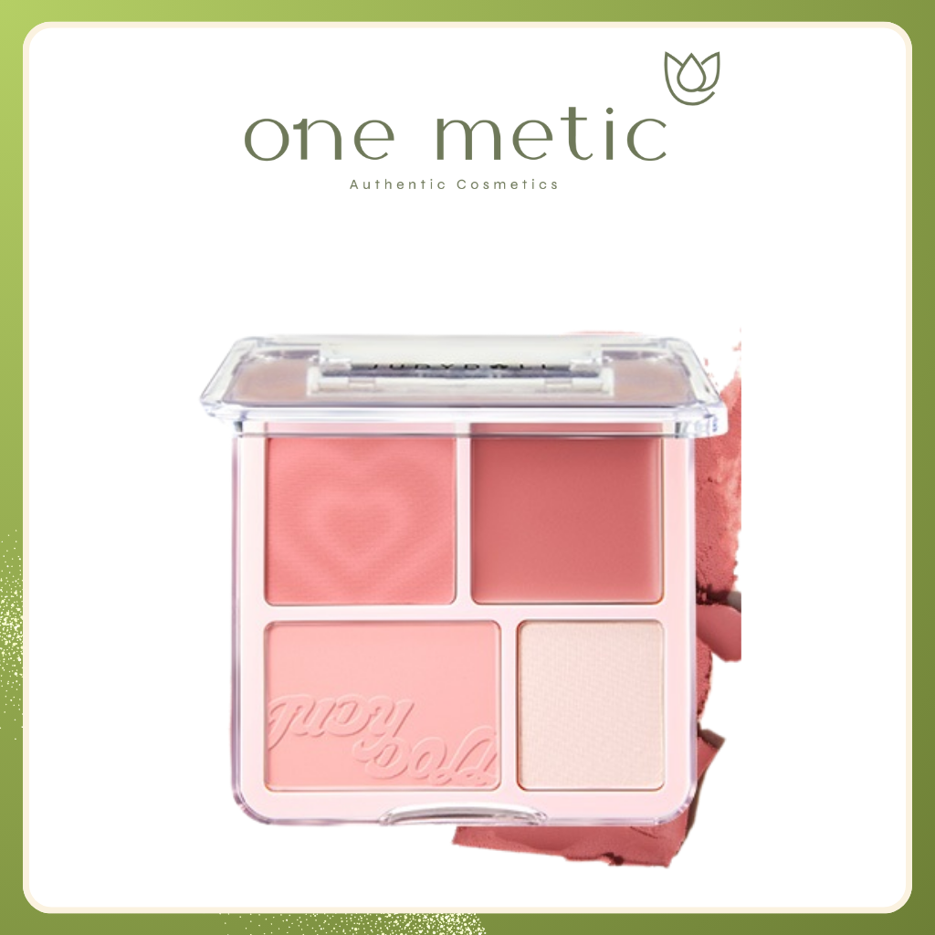 Phấn má hồng và bắt sáng Judydoll blush & highlight palette 9g 01 ✅