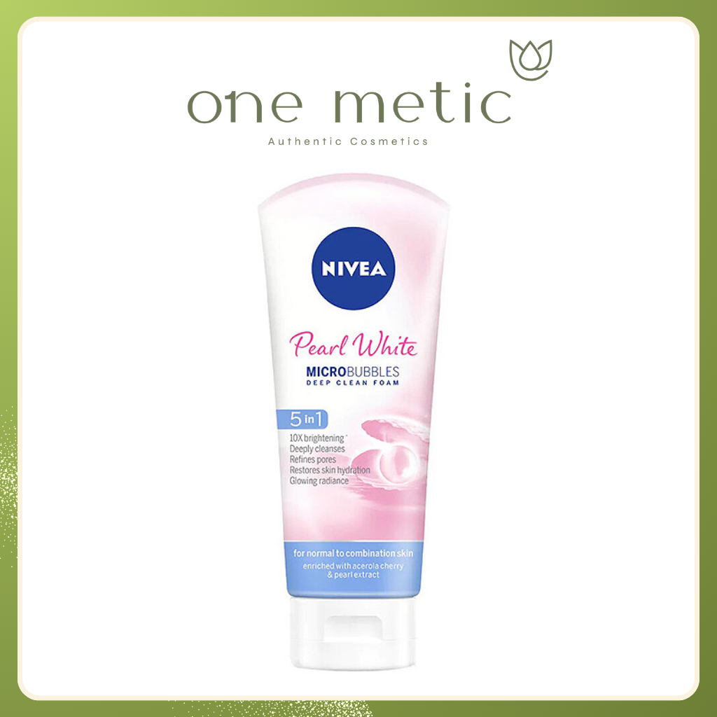 Sữa Rửa Mặt Nivea Tinh Chất Ngọc Trai Làm Sáng Da 100g
