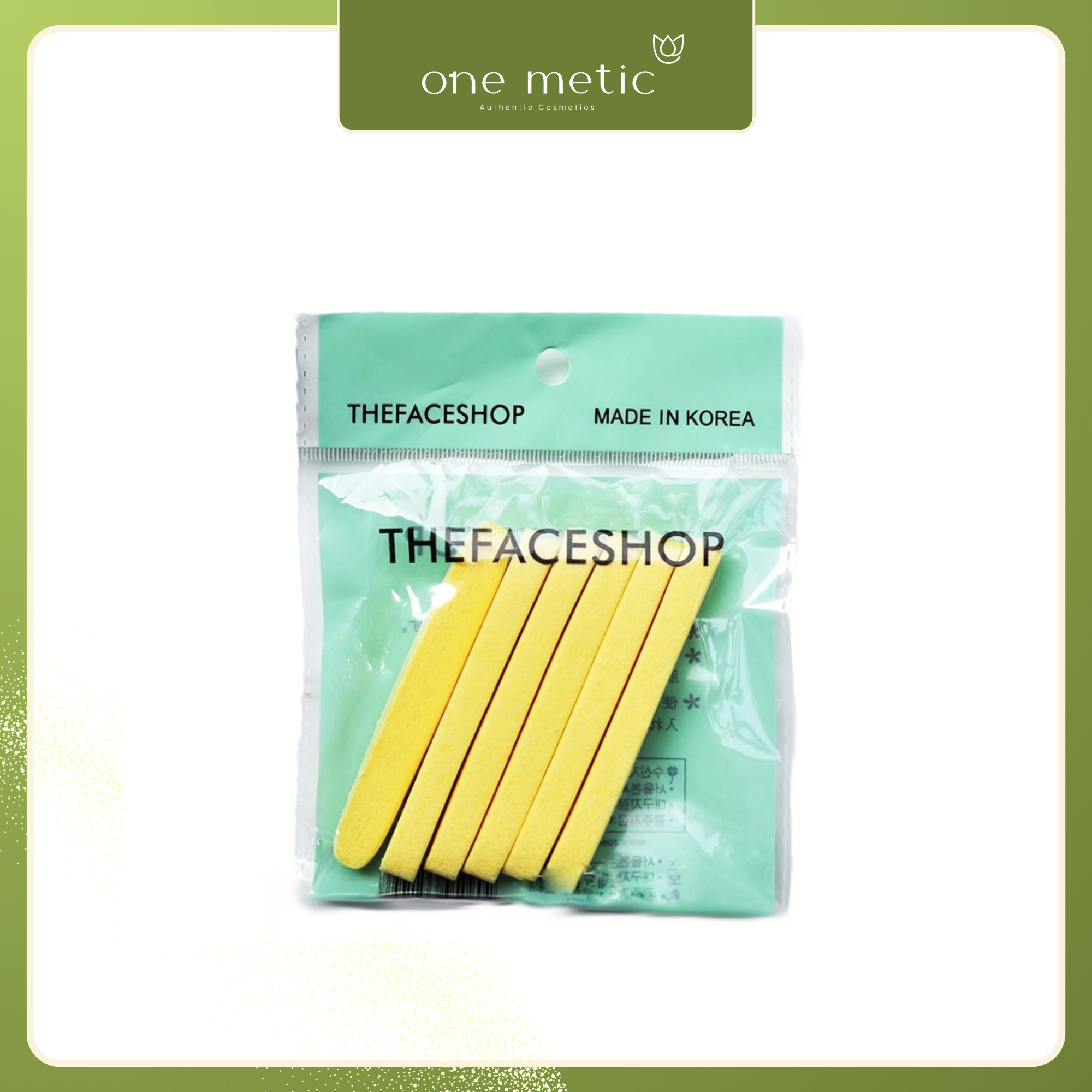 Mút rửa mặt bọt biển Thefaceshop