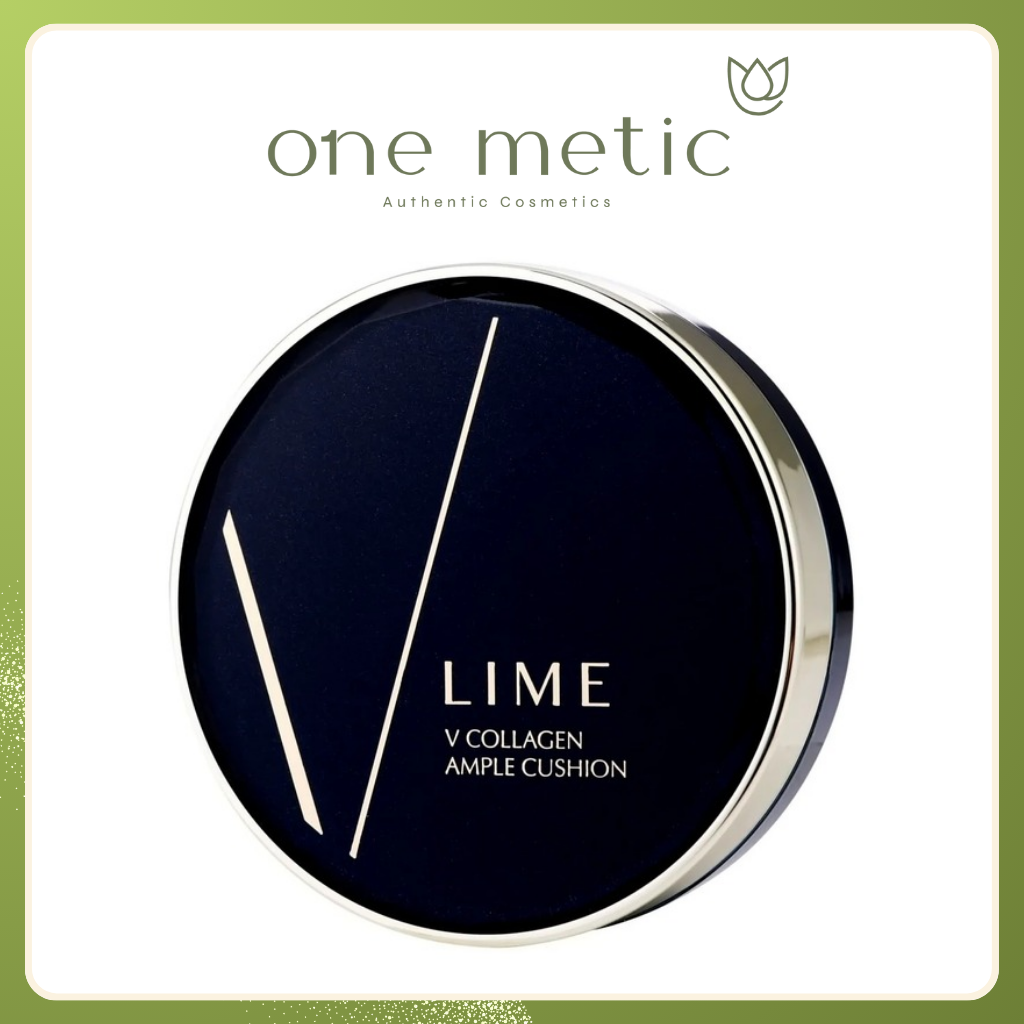 Phấn nước Lime V Collagen Ample Cushion No.10 xanh