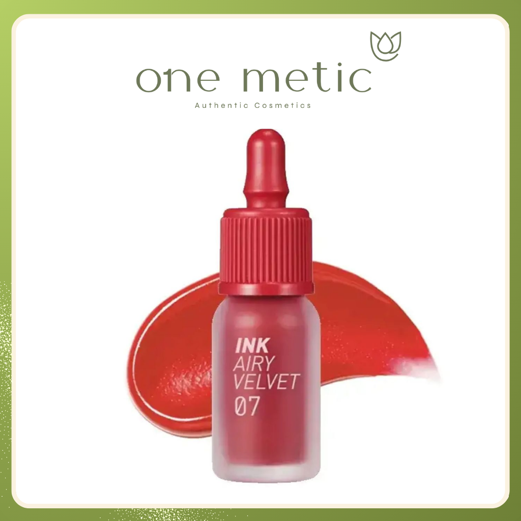Son Kem Peripera Ink Airy Velvet - 07 Đỏ Cam