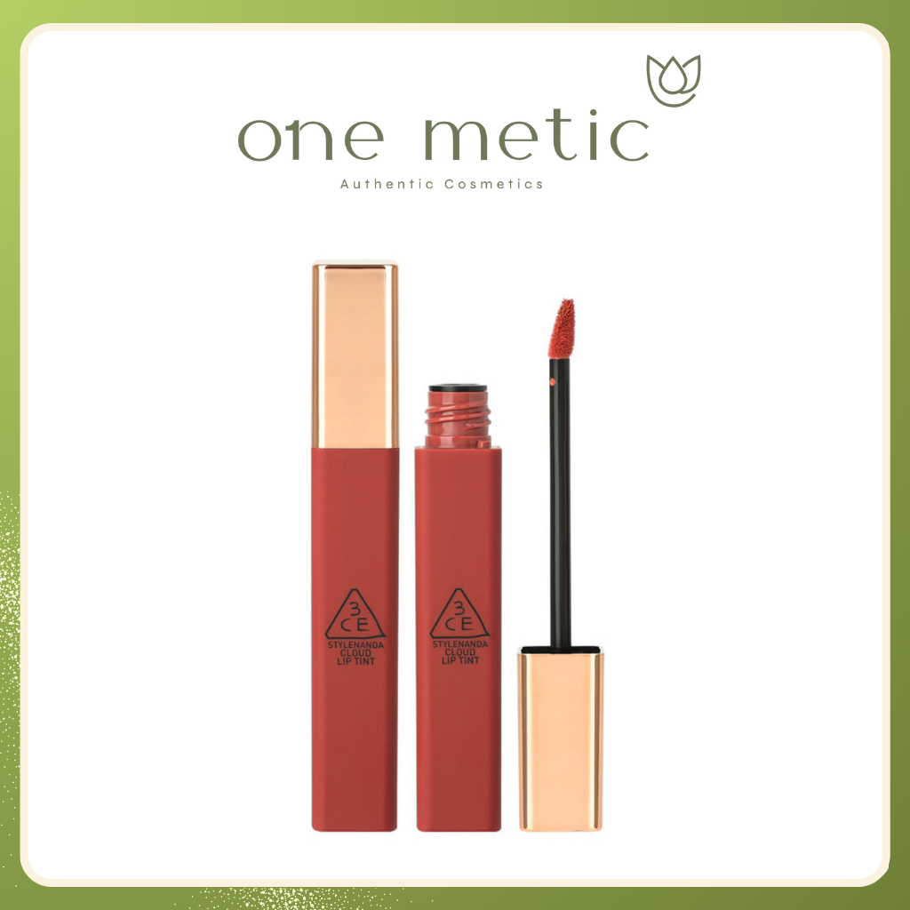 Son kem 3CE Peach Tease đỏ cam san hô