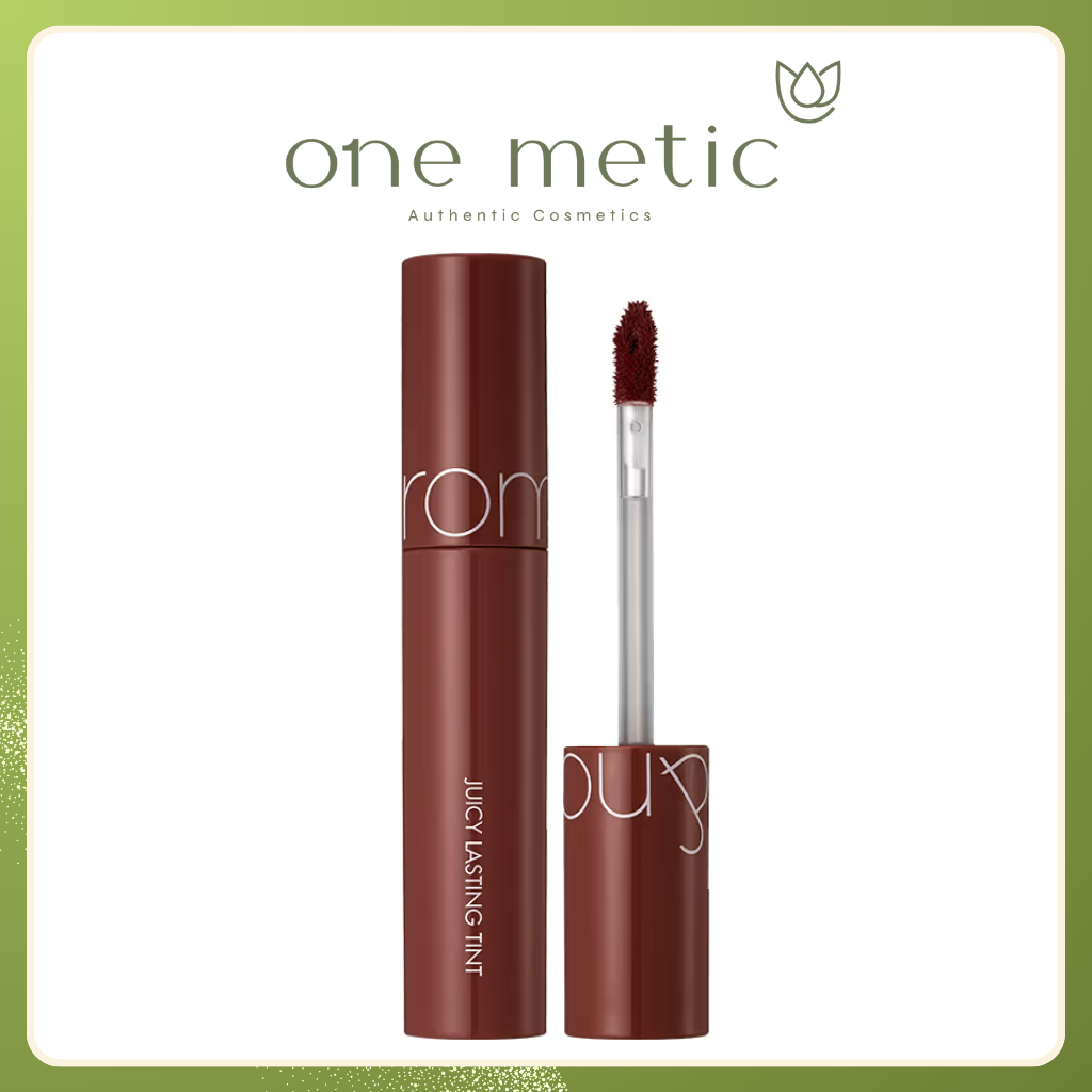 Son tint bóng Romand juicy lasting tint 20 #dark coconut : nâu đất