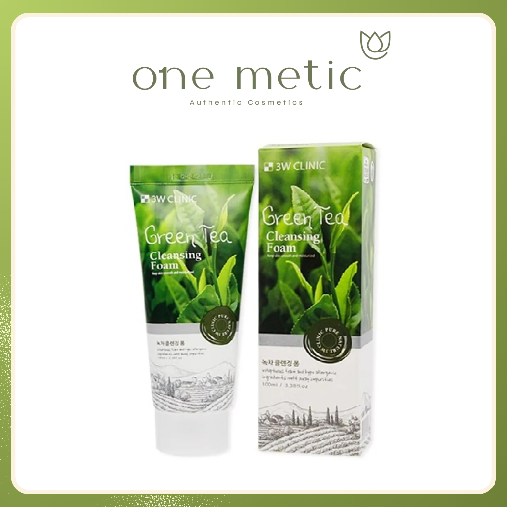 Sữa Rửa Mặt 3W Clinic - Trà Xanh 100ml