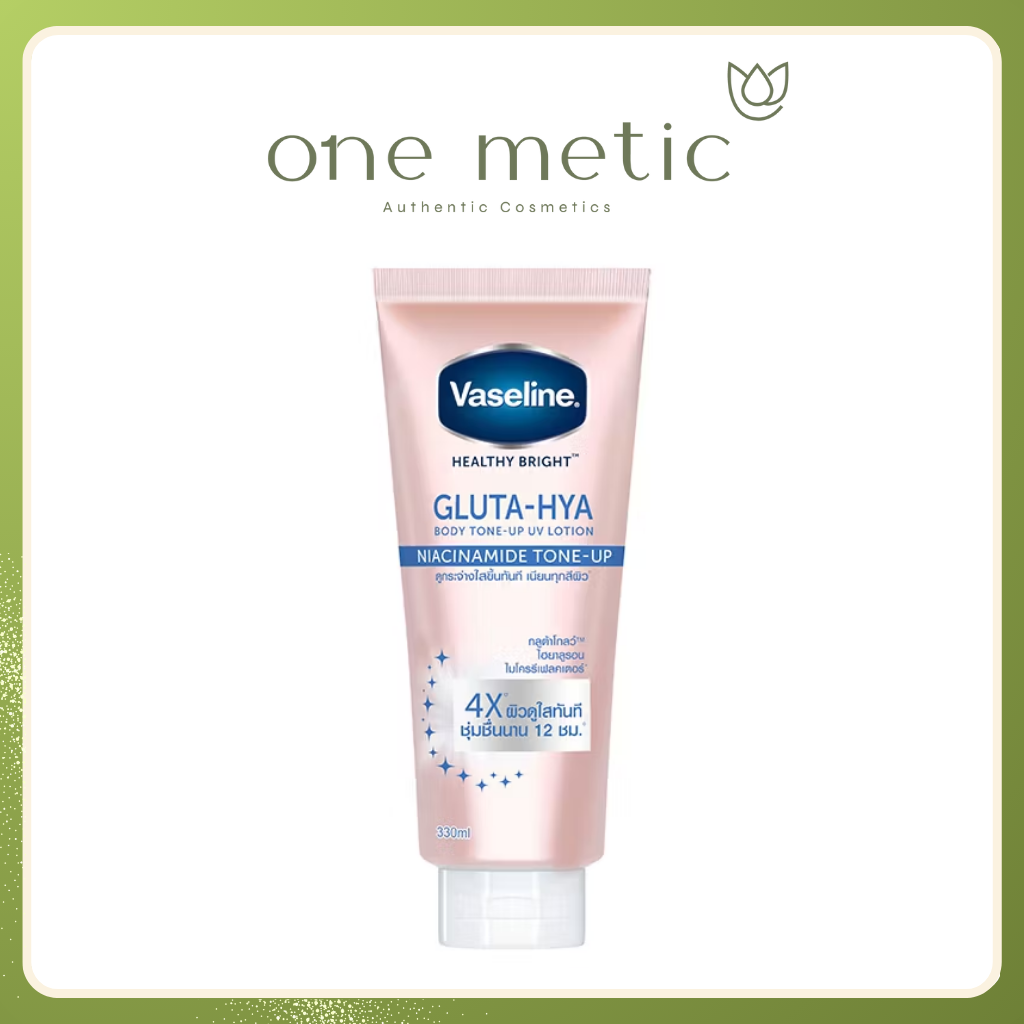 Sữa Dưỡng Thể Nâng tone 4x Vaselin 330ml -Hồng