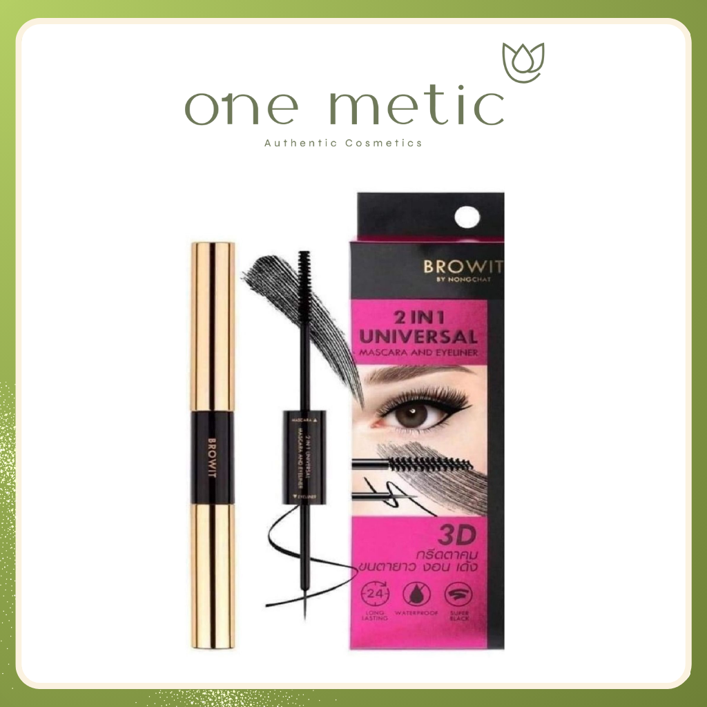 Mascara 2 đầu Hồng bút + mascara