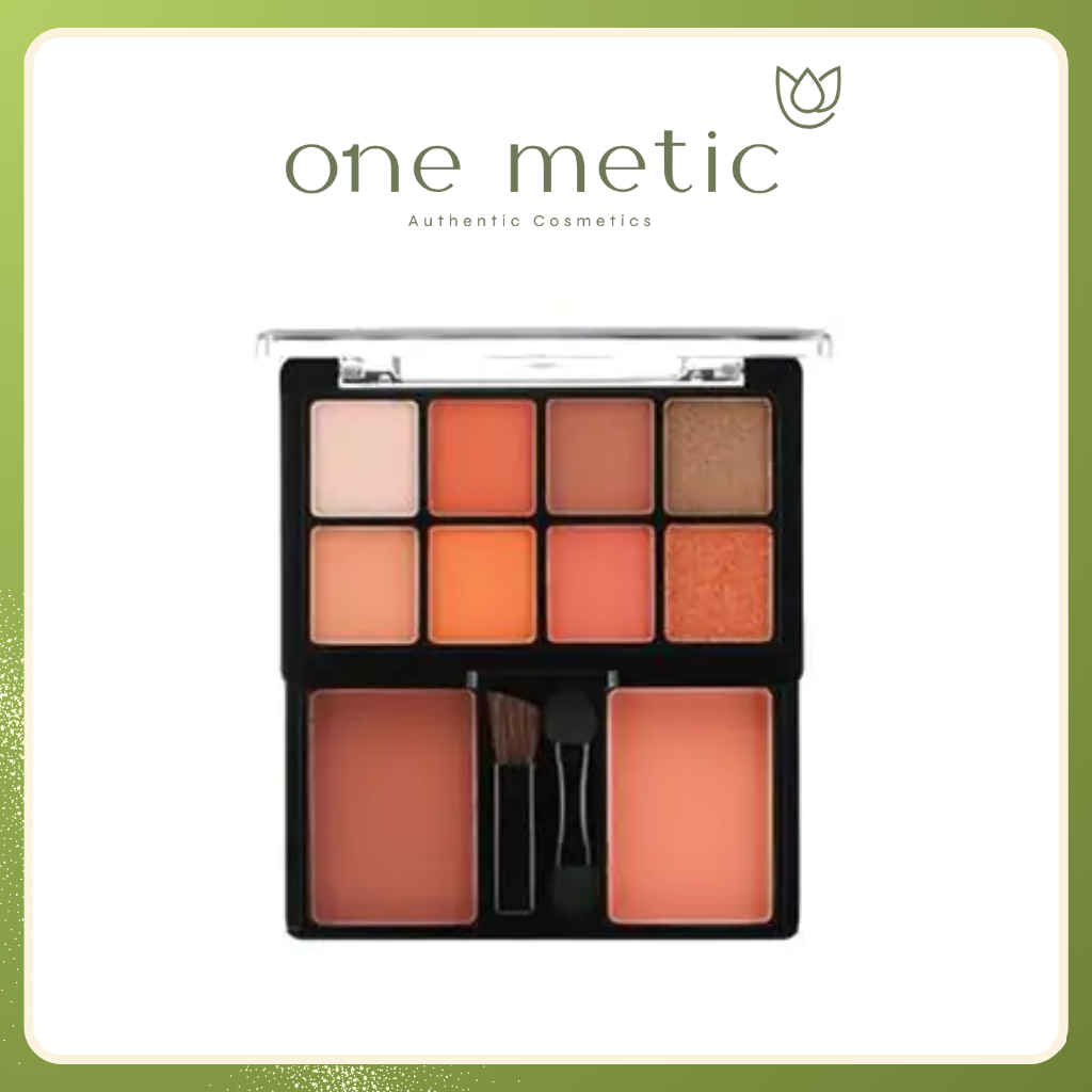 Phấn mắt 8 ô Odbo màu 01