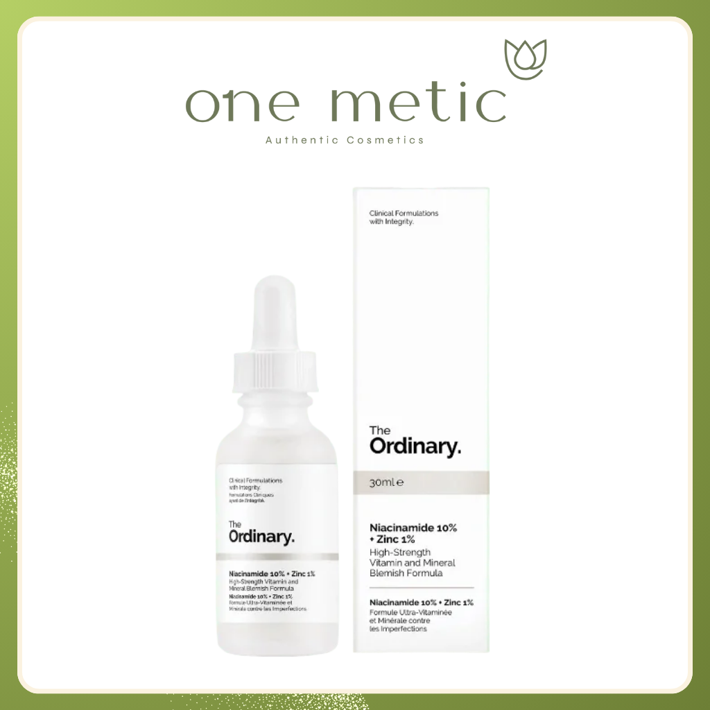 serum trị mụn và thâm the ordinary niacinamide 10% + zinc 1%