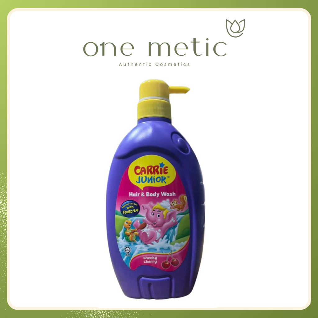 Sữa tắm gội toàn thân Carrie Junior hương Cherry Tím