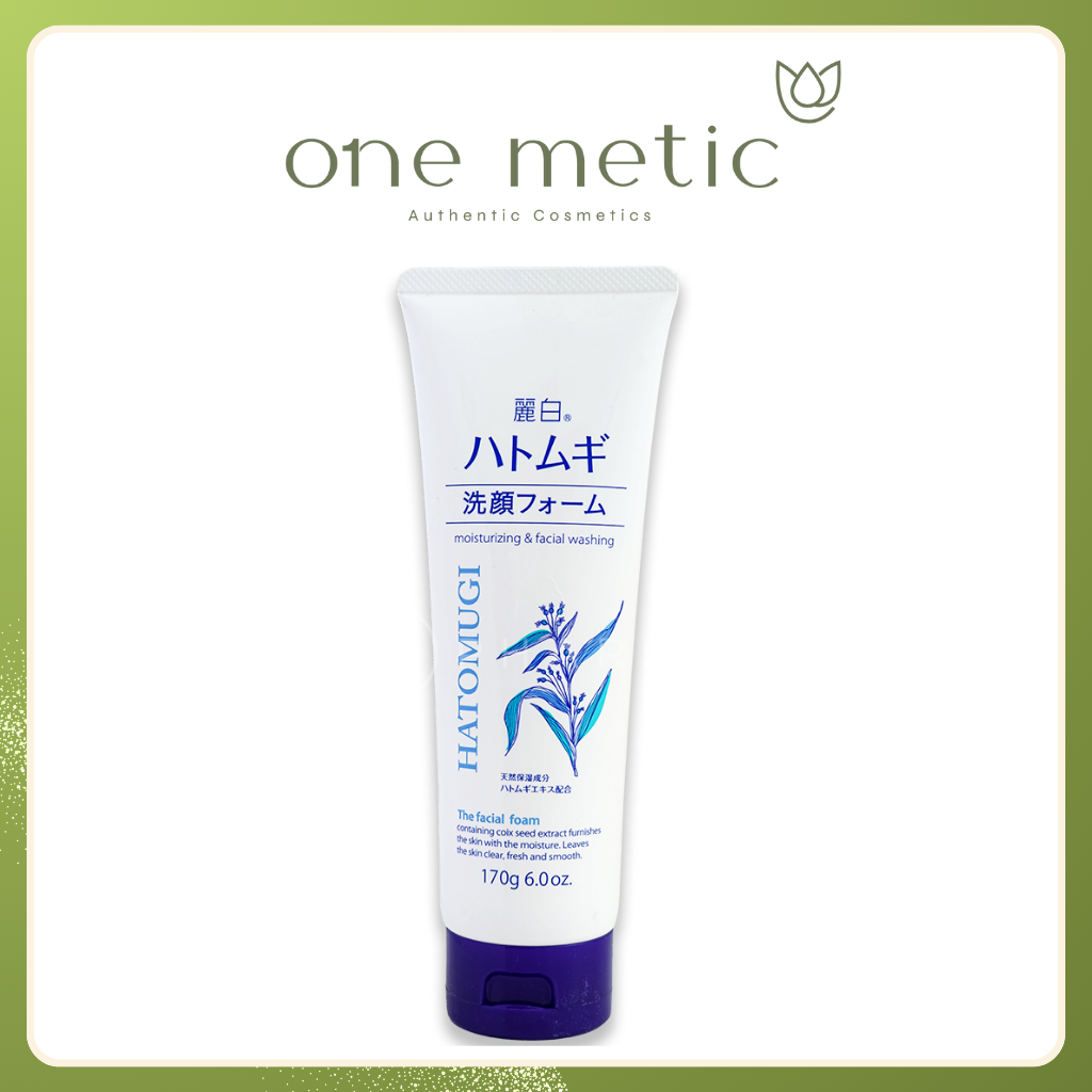 Sữa Rửa Mặt Hatomugi dưỡng ẩm trắng da -Tuýp Lớn