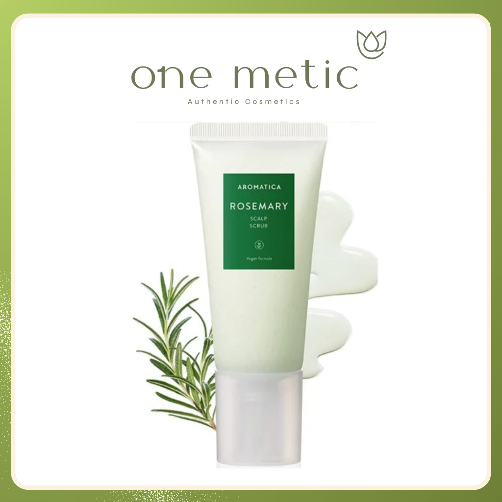 Muối Tẩy Tế Bào Chết Da Đầu Aromatica Rosemary Scalp Scrub 165G