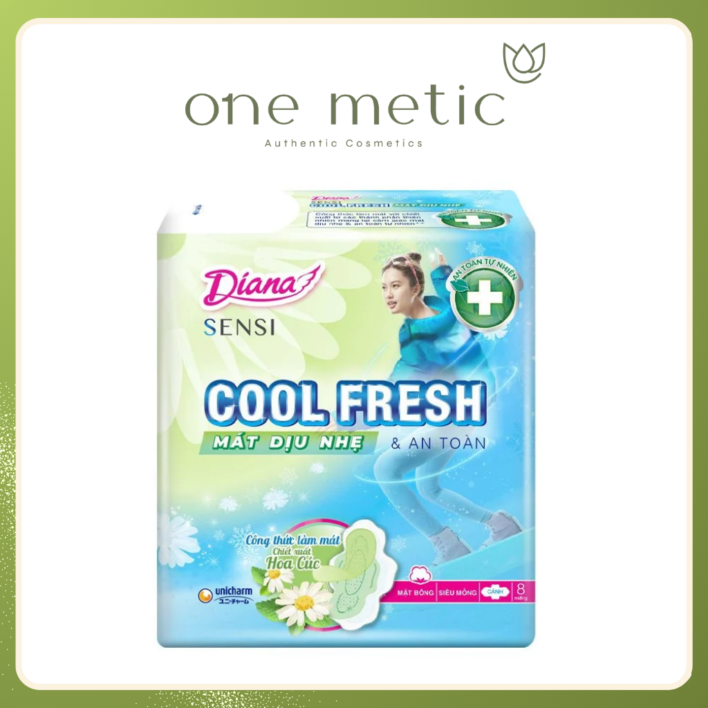 Băng Vệ Sinh Diana Xanh có cánh