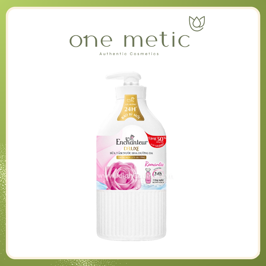 Sữa tắm Enchanter hồng lớn 650g