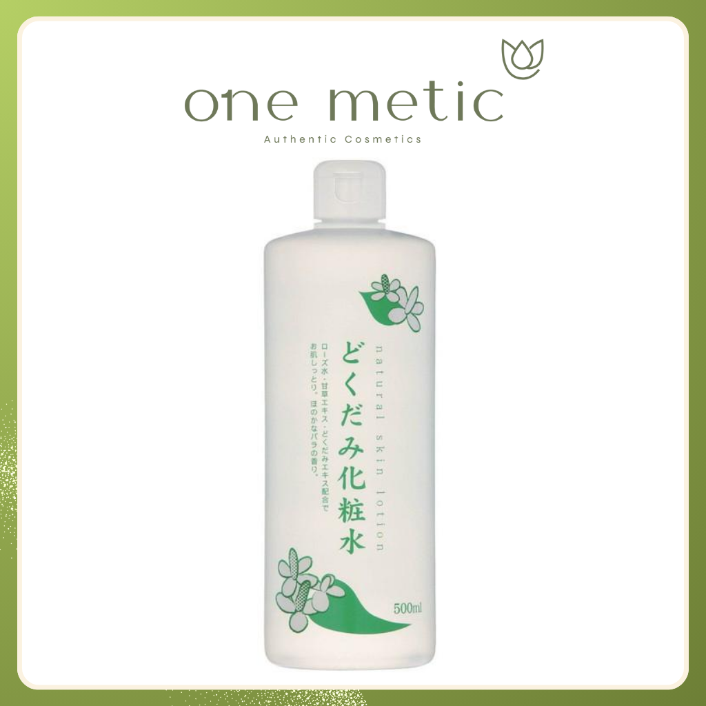 Nước Hoa Hồng Dokudami Natural Skin Lotion Diếp Cá Ngăn Ngừa Mụn Nhật Bản 500ml
