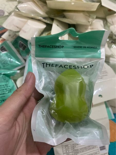 Bông lô hội tán kem nền The Face Shop