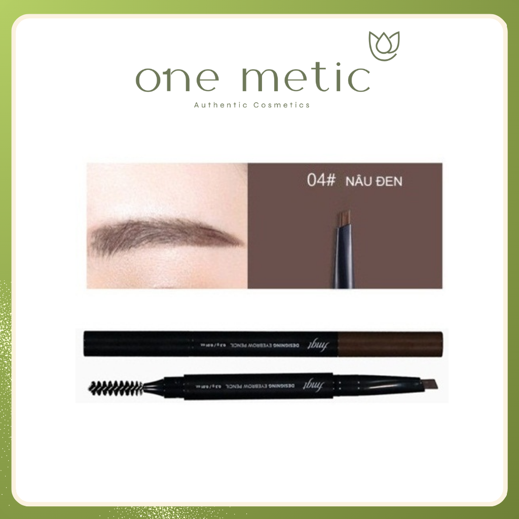 Chì Kẻ Chân Mày The Face Shop Designing Eyebrow Pencil #04 Black Brown