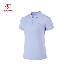 Áo phông nữ Qiaodan, Áo thun nữ thể thao, thấm hút mồ hôi, co giãn 4 chiều, mặc siêu mát