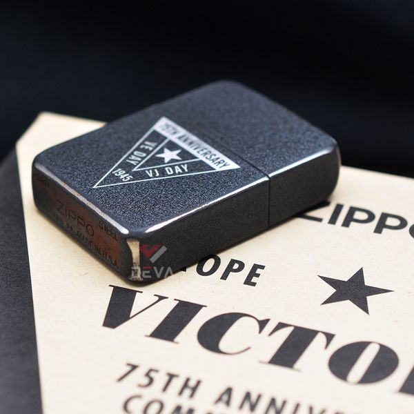 Zippo kỷ niệm 75th Anniversary Europe Japan vỏ thép Z342