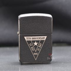 Zippo kỷ niệm 75th Anniversary Europe Japan vỏ thép Z342