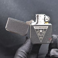 Zippo kỷ niệm 75th Anniversary Europe Japan vỏ thép Z342