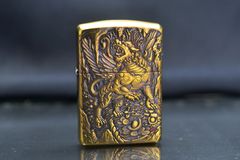 Set Zippo Armor Khắc Nổi 3D Hung Thú Thời Thượng Cổ ZD65