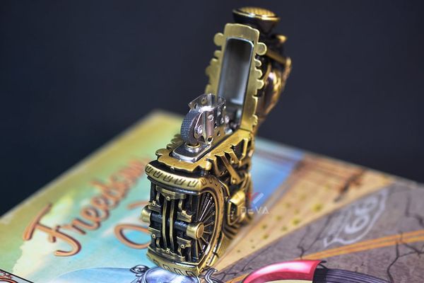 Set Zippo Chủ Đề Xe Máy Cổ Vintage  Motorcycle Free ZN384