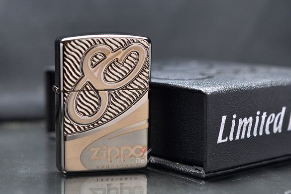 Zippo Armor Bản Giới Hạn Kỷ Niệm 80 Năm Thành Lập Hãng Anniversary  Z404