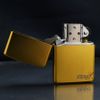 Zippo Mạ Satin Vàng Regular Street Chrome ZT08