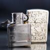 Zippo Bạc Khối Armor Khắc Hoa Văn Chủ Đề Marlboro BK64