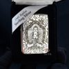 Zippo Bạc Khối Tái Bản 1941 Khắc Đức Phật A Di Đà BK85