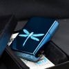 Zippo Xanh Khắc Chuồn Chuồn Sapphire Dragonfly Z21