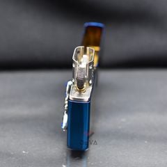 Zippo Xanh Ốp Emlem Cánh Chuồn Chuồn Khảm Đá Z294