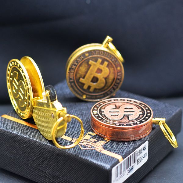 Bật Lửa Zorro Móc Khóa Đồng Xu Tiền Mã Hóa Bitcoin Z623-301
