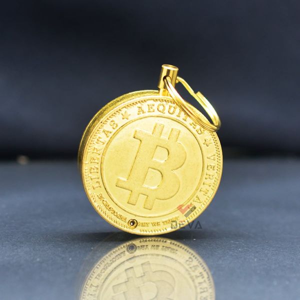 Bật Lửa Zorro Móc Khóa Đồng Xu Tiền Mã Hóa Bitcoin Z623-301