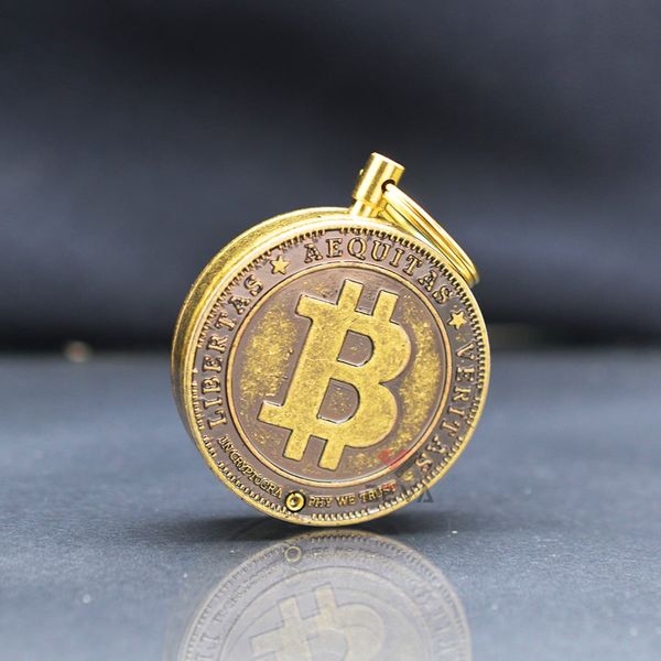 Bật Lửa Zorro Móc Khóa Đồng Xu Tiền Mã Hóa Bitcoin Z623-301