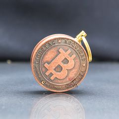 Bật Lửa Zorro Móc Khóa Đồng Xu Tiền Mã Hóa Bitcoin Z623-301