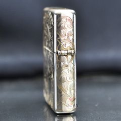Zippo Bạc Khối Vintage Tái Bản 1937 Chặt Góc Chủ Đề Cô Gái Sexy BK07