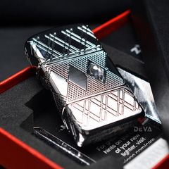 Zippo Slim Armor Chủ Đề Kim Cương Diamond Pattern Design Z334