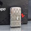 Zippo Slim Armor Chủ Đề Kim Cương Diamond Pattern Design Z334