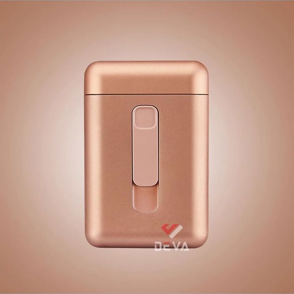 Hộp đựng thuốc Dinghao kèm bật lửa điện 20 điếu DH 9008