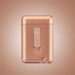 Hộp đựng thuốc Dinghao kèm bật lửa điện 20 điếu DH 9008