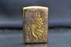Set Zippo Armor Khắc Phổ Hiền Bồ Tát cưỡi Voi Trắng 6 Ngà ZD69