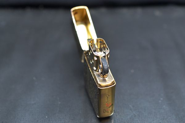 Set Zippo Armor Khắc Phổ Hiền Bồ Tát cưỡi Voi Trắng 6 Ngà ZD69