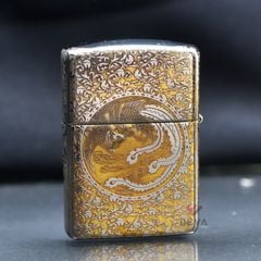 Zippo Khắc CNC Chủ Đề Rồng Phượng ZK142